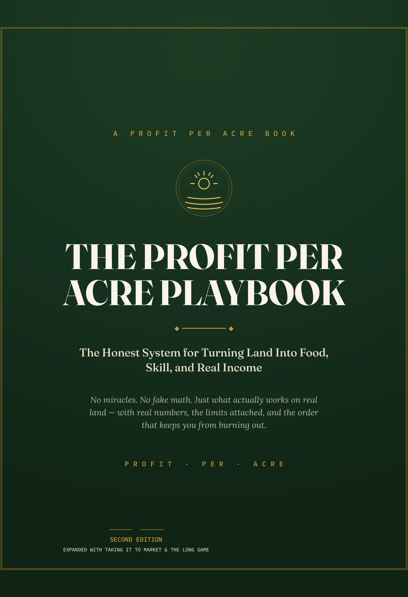 The Profit Per Acre Playbook cover
